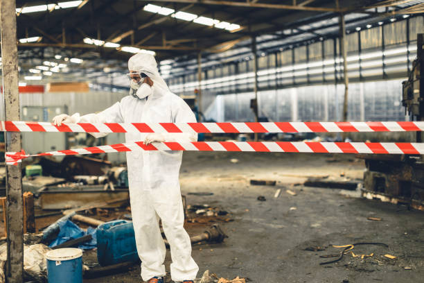 Professional Odor Removal technician working in New Middletown, OH